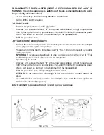 Предварительный просмотр 31 страницы Elba EL 810 User Manual