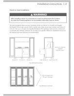 Preview for 11 page of Elba Elba DE60F27EW1 Installation Instructions And User Manual