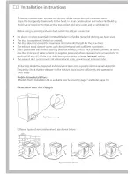 Preview for 14 page of Elba Elba DE60F27EW1 Installation Instructions And User Manual