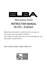 Preview for 1 page of Elba ELBA45 Instruction Manual