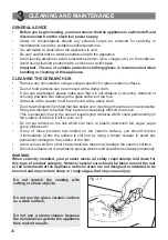 Preview for 26 page of Elba Elio 345-003 Instructions For The Use