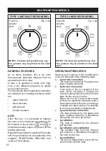 Preview for 22 page of Elba ELIO E93 MF Instructions For The Use