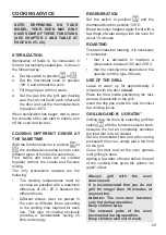 Preview for 29 page of Elba ELIO E93 MF Instructions For The Use