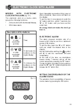 Preview for 33 page of Elba ELIO E93 MF Instructions For The Use