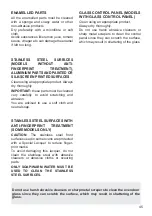 Preview for 45 page of Elba ELIO E93 MF Instructions For The Use