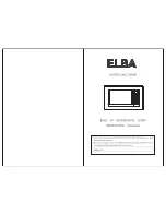 Preview for 1 page of Elba EMO-2306BI Instruction Manual