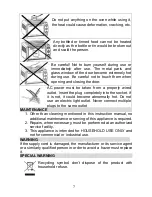 Предварительный просмотр 8 страницы Elba EO-1688 User Manual