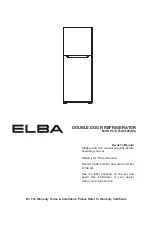 Предварительный просмотр 1 страницы Elba ER-G3529 Owner'S Manual