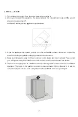 Предварительный просмотр 5 страницы Elba ER-G4334SV Owner'S Manual