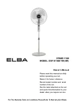 Elba ESF-E1644TM Owner'S Manual preview