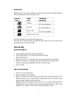 Предварительный просмотр 4 страницы Elba ESI-A2227C Owner'S Manual