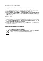 Preview for 7 page of Elba ESMB-C4035 Owner'S Manual