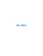 Preview for 8 page of Elba ESMB-D5515(GR) Owner'S Manual