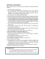 Предварительный просмотр 2 страницы Elba ESMB-E3030(WH) Owner'S Manual