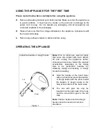 Предварительный просмотр 4 страницы Elba ESMB-E3030(WH) Owner'S Manual