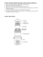 Предварительный просмотр 3 страницы Elba ESP-E6025C(SS) Owner'S Manual