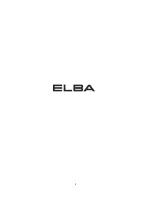 Preview for 5 page of Elba ET-G2770(WH) Owner'S Manual