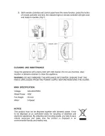 Предварительный просмотр 6 страницы Elba ETWF-A4140RC Owner'S Manual