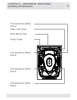 Предварительный просмотр 21 страницы Elba EWF 1075 VT User Manual