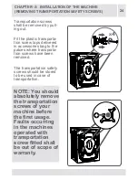 Предварительный просмотр 24 страницы Elba EWF 1075 VT User Manual