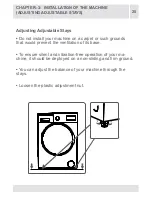 Предварительный просмотр 25 страницы Elba EWF 1075 VT User Manual