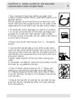 Предварительный просмотр 29 страницы Elba EWF 1075 VT User Manual