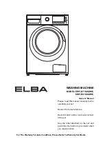 Elba EWF-E7152D Owner'S Manual preview