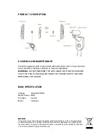 Preview for 4 page of Elba EWMF-A1640(GR) Owner'S Manual