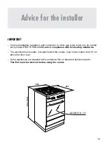 Preview for 19 page of Elba EXCELLENCE CX 601 G Manual