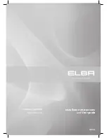 Elba HS60CSEX3 Installation Instructions And User Manual preview