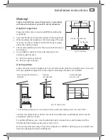 Preview for 5 page of Elba HS60CSEX3 Installation Instructions And User Manual