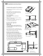 Preview for 6 page of Elba HS60CSEX3 Installation Instructions And User Manual