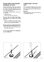 Предварительный просмотр 23 страницы Elba P6D Instructions For Use Manual