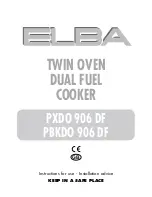 Elba PBKDO 906 DF Instructions For Use - Installation Advice preview