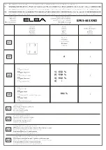 Предварительный просмотр 2 страницы Elba Planum 60F Quick Start Manual