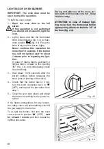 Предварительный просмотр 10 страницы Elba PXE 62-340 Instructions For The Use