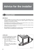 Предварительный просмотр 22 страницы Elba PXE 62-340 Instructions For The Use