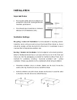 Предварительный просмотр 3 страницы Elba RH-601 X Installation Manual & Operation Manual