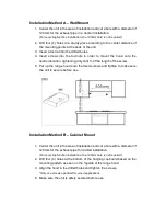 Предварительный просмотр 4 страницы Elba RH-601 X Installation Manual & Operation Manual