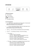 Preview for 6 page of Elba STELLA 90-IS BGX Installation Manual And Operation Manual