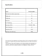 Preview for 3 page of Elba WM EA 15100-A User Manual