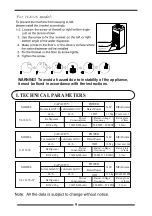 Предварительный просмотр 11 страницы Elba YL1345S Instruction Manual