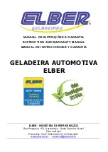 ELBER GELADEIRAS Instruction Manual предпросмотр