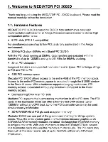 Preview for 2 page of ELBOX MEDIATOR PCI 3000D Manual