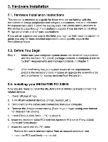 Preview for 5 page of ELBOX MEDIATOR PCI 3000D Manual