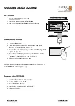 Elbro AG SMSB482 Quick Reference preview