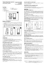 Предварительный просмотр 2 страницы ELBRO EAB01 Operating Instructions