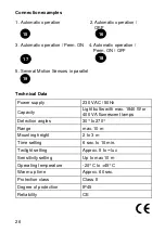 Preview for 26 page of ELBRO ELBROLIGHT EBM270/W Manual