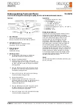 ELBRO TH-810TN Manual preview