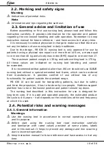 Preview for 10 page of Elbur PB 636 IV Instructions For Use Manual